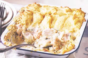 Galton Blackiston's really good fish pie
