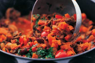 Recipes, Weight Watchers chilli con carne