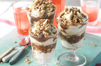 Simon Rimmer's caramelised banana eaton mess