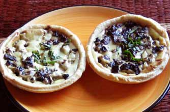 Java's mushroom tarts