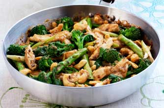 Chicken with black bean sauce recipe
