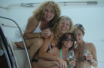 Karen Burack before her treatment for ovarian cancer