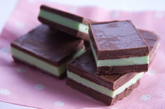Peppermint Slice, Using 4 ingredients, recipes