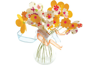 Easy crafts - making paper flowers