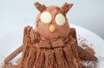 The Gruffalo owl ice cream recipe