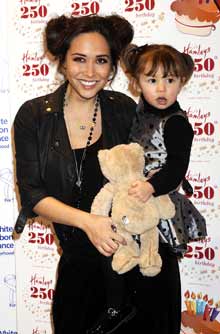 Myleene and Ava Klass Myleene and Ava Klass
