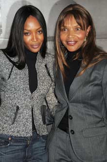 Naomi Campbell and Valerie Campbell Naomi Campbell and Valerie Campbell