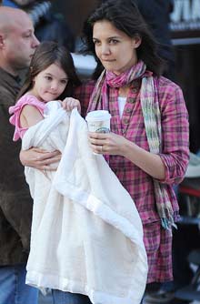 Katie Holmes and Suri Cruise Katie Holmes and Suri Cruise