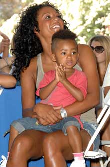 Mel B and Angel Mel B and Angel