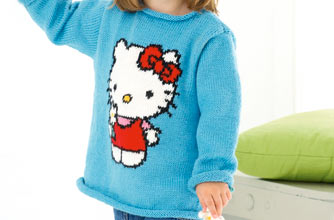Hello Kitty knitting pattern