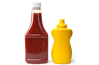 ketchup and mustard ketchup and mustard