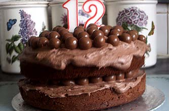 Jane Fraser makes our Maltesers cake