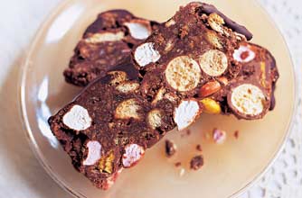 Surprise fridge cake recipe