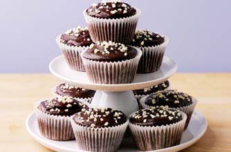 Chocolate fudge cupcakes