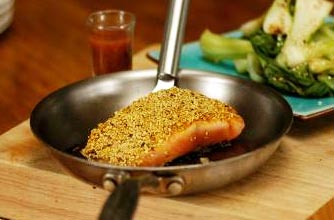SureSlim's salmon sesame crust recipe