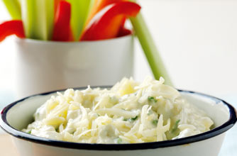 Cheese and chive dip Cheese and chive dip