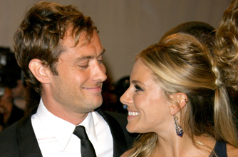 Jude Law and Sienna Miller