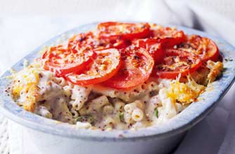 Essentials magazine, midweek mac 'n' cheese