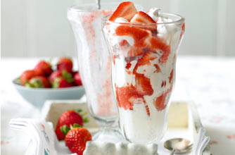 Essentials magazine, special strawberry sundae