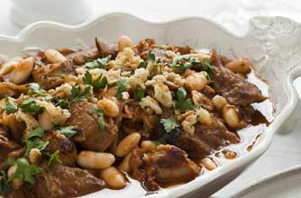 Lamb cassoulet