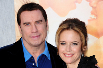 John Travolta and Kelly Preston