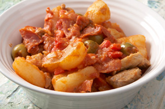 Spanish lamb hot pot