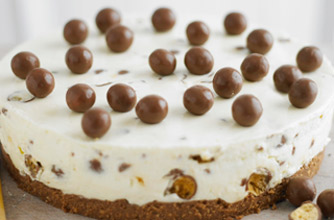 Malteser cheesecake