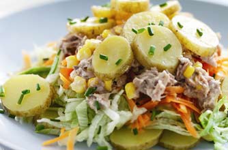Tuna and potato salad recipe Tuna and potato salad recipe