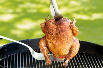 How to make smoked beer can chicken recipe How to make smoked beer can chicken recipe