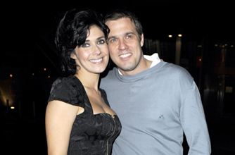 Kym Marsh and Jamie Lomas