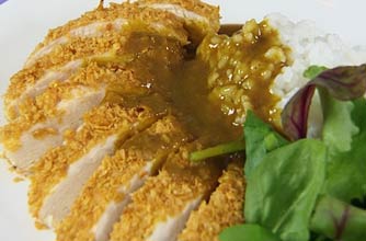 Gizzi Erskine's chicken katsu curry recipe from Cook Yourself Thin