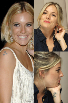 Sienna Miller, celebrity tattoo, tattoo Sienna Miller, celebrity tattoo, tattoo