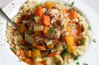 The Hairy Bikers' Algerian cous cous recipe for the World Cup