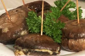Hairy Bikers' baked mushrooms and cheese recipe for the World Cup