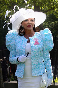 Royal Ascot: Joan Collins Royal Ascot: Joan Collins