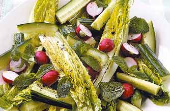 A crispy and refreshing English salad A crispy and refreshing English salad