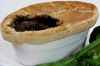 Gizzi Erskine's meat pot pies for Cook Yourself Thin