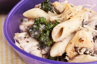 chicken pasta bake recipe