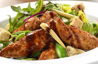 Seared chicken salad recipe