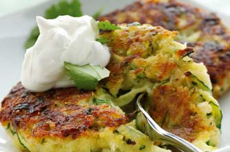 courgette fritters recipe