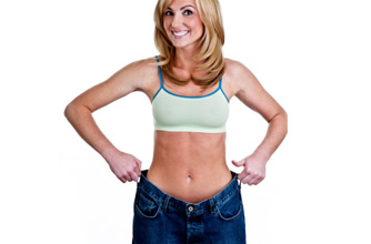 Slimming World Diet, woman wearing loose jeans