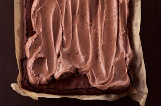 Frosted brownie Frosted brownie