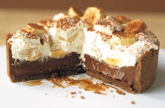 Chocolate banoffee pie Chocolate banoffee pie