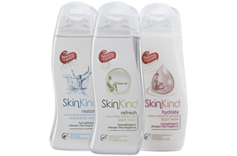 SkinKind shower gels SkinKind shower gels