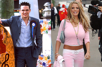 Gareth Gates and Jordan Gareth Gates and Jordan