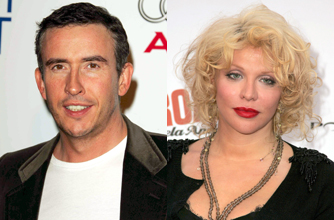 Steve Coogan and Courtney Love Steve Coogan and Courtney Love