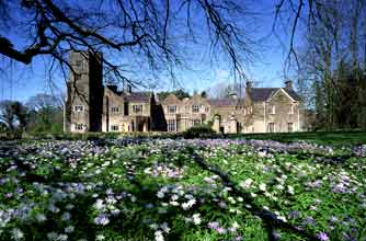 Belle Isle Castle in the spring