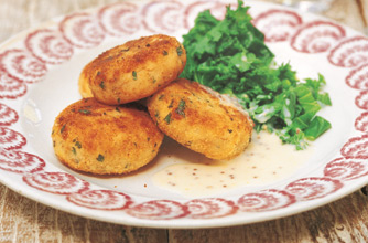 Tana Ramsay Haddock fishcakes