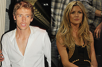 Peter Crouch and Abbey Clancy