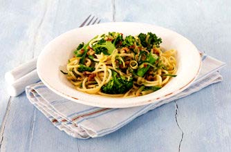Gino D'Acampo's zesty broccoli and courgette spaghetti recipe Gino D'Acampo's zesty broccoli and courgette spaghetti recipe